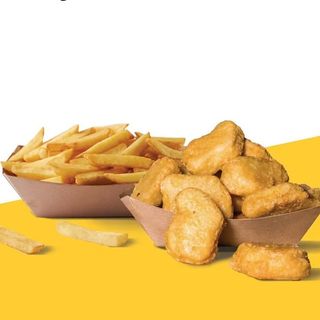 6 x nuggetsy + frytki 150 g