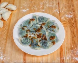 Pierogi ze szpinakiem