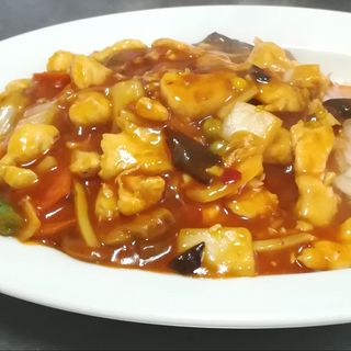 601 Kurczak z warzywami