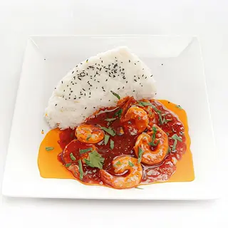 Curry z krewetkami
