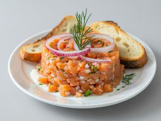Tatar z łososia