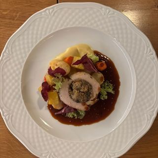 Schab z warzywami - nowość