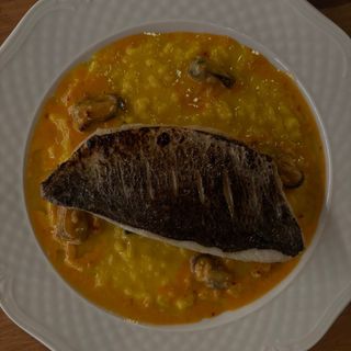 Dorada z risotto - nowość