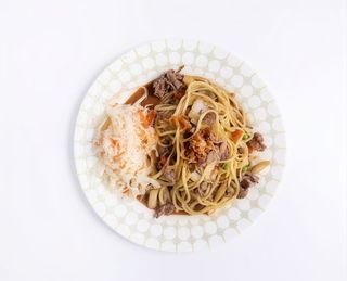 Makaron chiński z warzywami