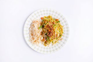 Ryż smażony z kurczakiem