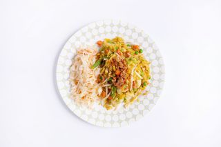 Ryż smażony z wołowiną 