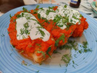 Gołąbki z kaszą jaglaną 1szt