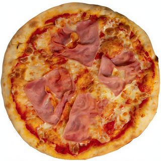 Pizza 22cm, mozzarella, cotto