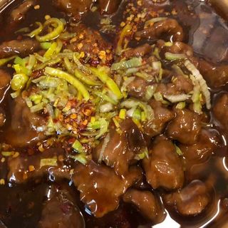 Wieprzowina gotowana na ostro