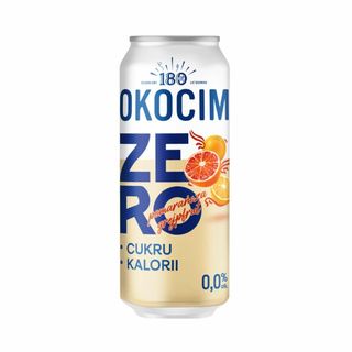 Okocim pomarańcz/grejprut 0% 0,5