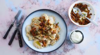 Pierogi z kapustą i grzybami 10szt