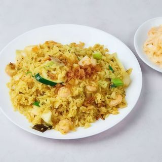 Danie z krewetkami box