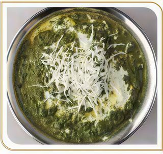 Palak paneer                                        