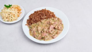 Gulasz z żołądków drobiowych