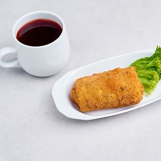 Barszcz z krokietem