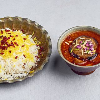 Gheyme z bakłażanem I mięsem