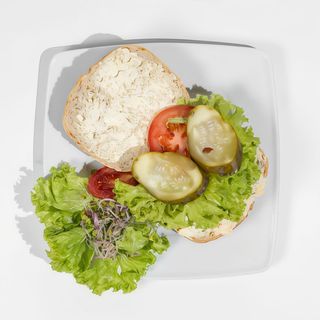 Kanapka z pastą jajeczną