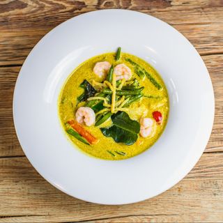 Zielone curry z kurczakiem