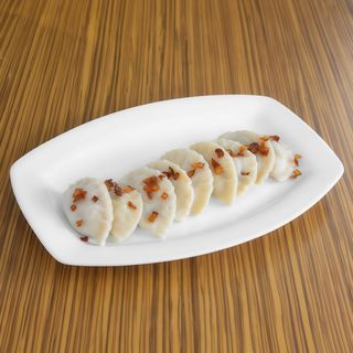 Pierogi z kapustą i pieczarkami