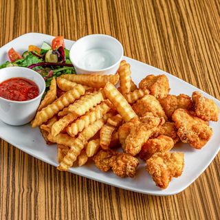 Panierowane piersi z kurczaka