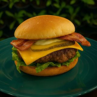 Cheese&Bacon Burger (ZESTAW)