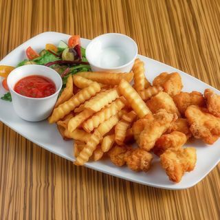 Panierowane piersi z kurczaka -porcja dla dzieci