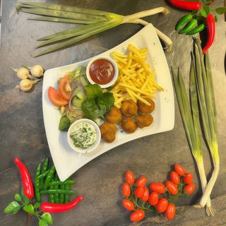 Pieczarki w chrupiącej panierce 6szt