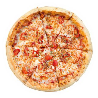 Pizza Codzienna z pomidorkami średnia