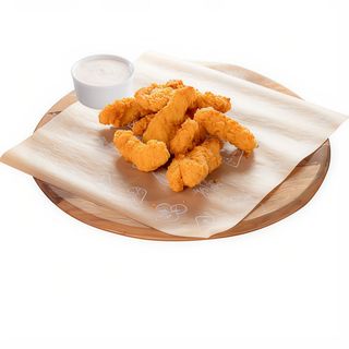 Chicken Strips z sosem czosnkowym