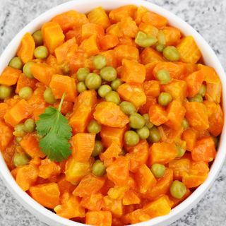 Marchewka z groszkiem