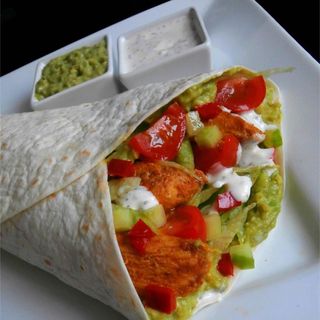 Tortilla guacamole mała