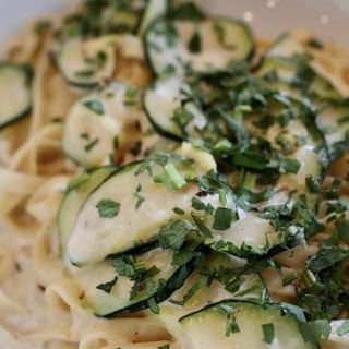 Pappardelle z Cukinią i Gorgonzolą