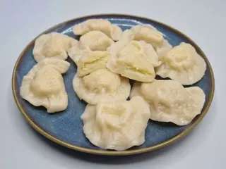 Pierogi z twarogiem i ziemniakami