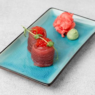 Oyakomaki tuńczyk ikura 2szt