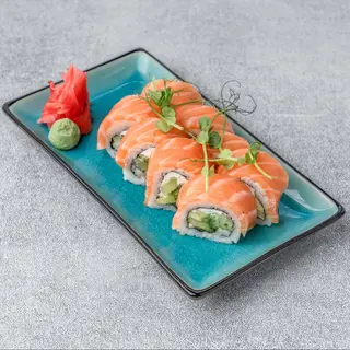 Uramaki łosoś 8 szt