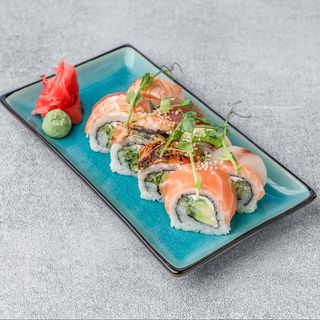 Uramaki rainbow 8szt