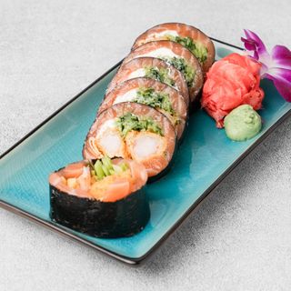 Norimaki ebi łosoś 6szt