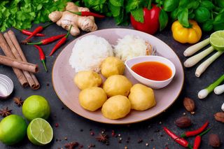 Kurczak w cieście kokosowym