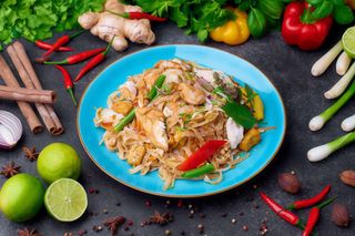 Pad Thai z kurczakiem