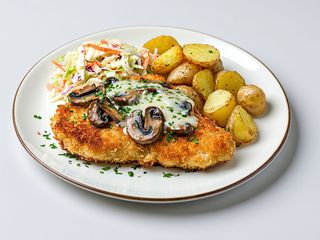 Kotlet schabowy Po góralsku