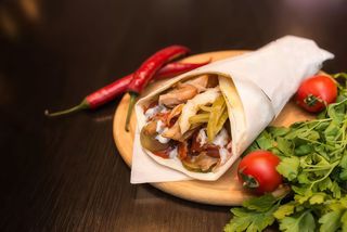 Pitta z samym mięcem mega