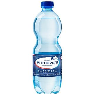 Woda źródlana gazowana 500ml