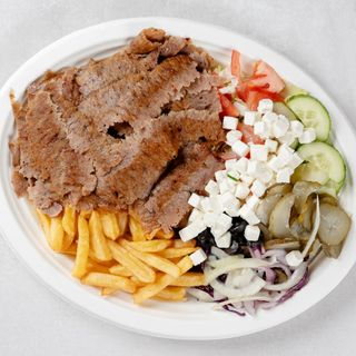 Talerz Kebab  (średni)