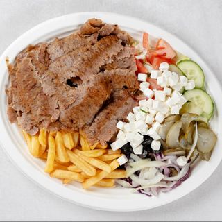 Talerz Kebab z Serem Feta (średni)
