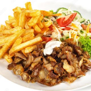 KEBAB NA TALERZU DUŻY