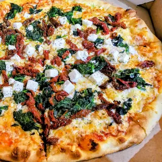 Pizza szpinakowa 30 cm