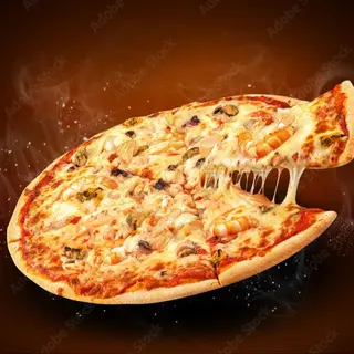 Pizza na życzenie z 4 składnikami 30cm