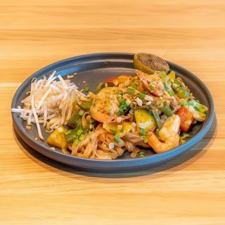 Pad thai z krewetkami pikantny