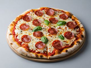 Pizza Salame e Formaggio