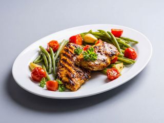 Zestaw z frytkami